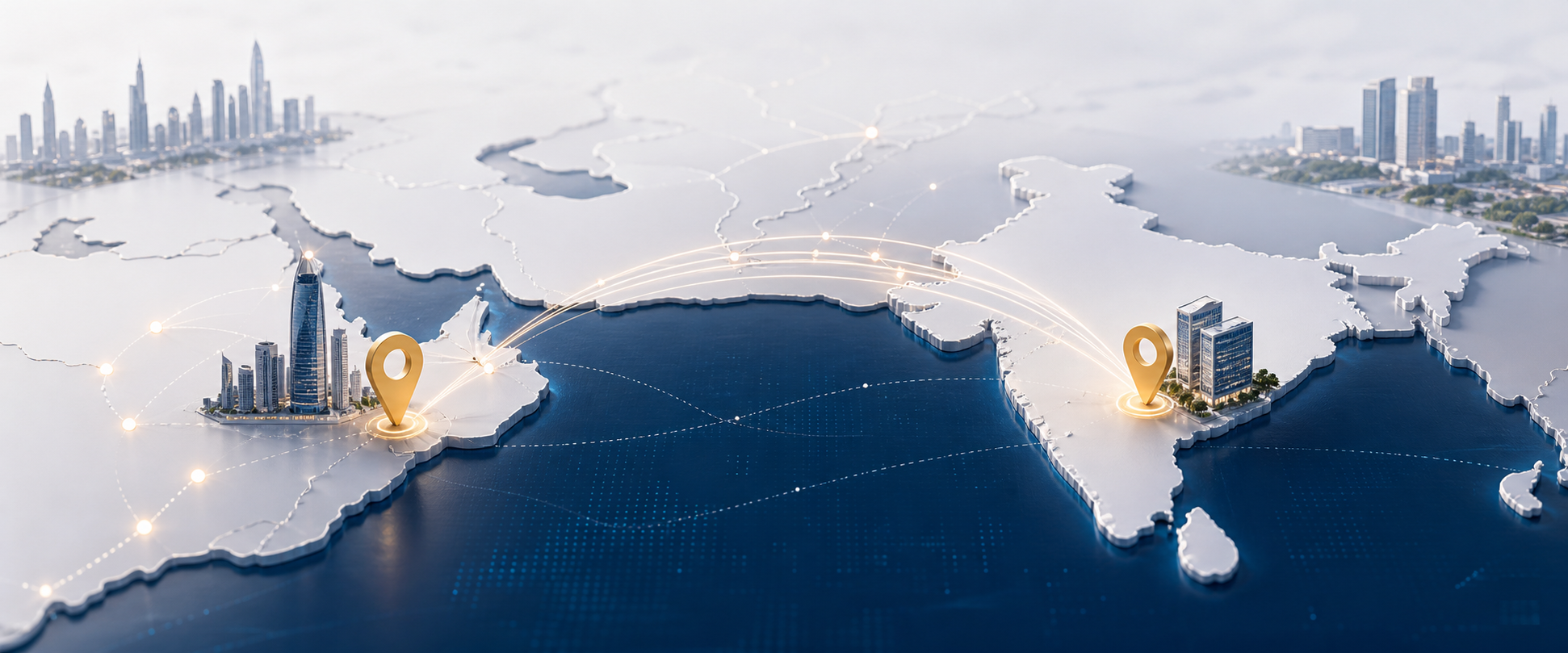 ENIT Solutions UAE and India office network